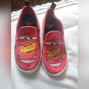 SOLD Toddler lightning mcqueen shoes